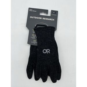 Outdoor Research OR Flurry Sensor Gloves Black Touchscreen Smartphone Womens S